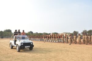 गणतंत्र दिवस की फुल ड्रेस फाइनल रिहर्सल सम्पन्न, 16 प्लाटूनों ने किया शानदार प्रदर्शन