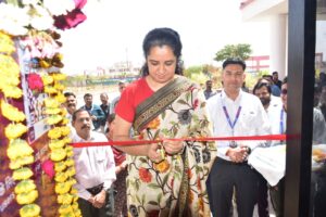 कलेक्टर श्रीमती गर्ग ने कलेक्ट्रेट परिसर में नवीन एसबीआई एटीएम का किया लोकार्पण